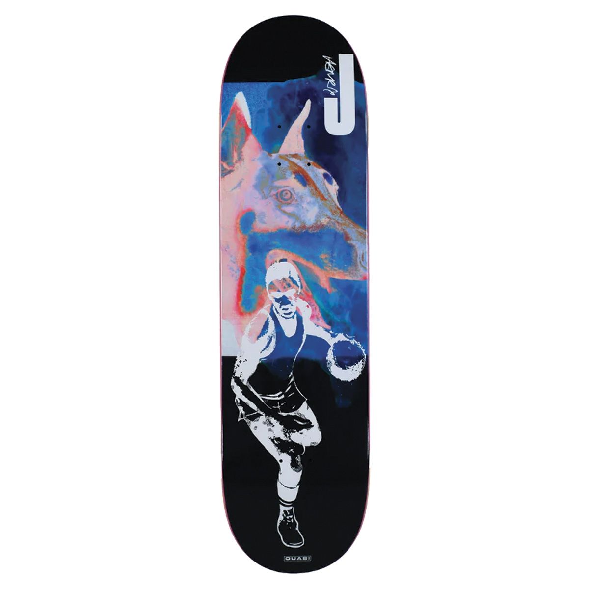 Quasi Skateboards Deck Henry Dog Work 8.375
