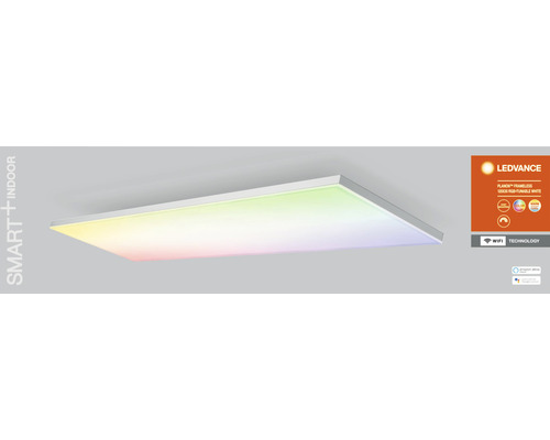 Frameloos LED-paneel 40W 3300 lm 3000-6500 K + RGBW 120x30 cm Smart+ WiFi + Nachtlampfunctie