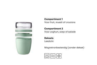 Lunchpot Ellipse - Nordic sage