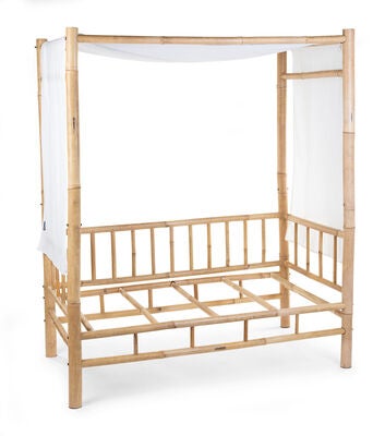 Childhome Sengegardin Bambus, White