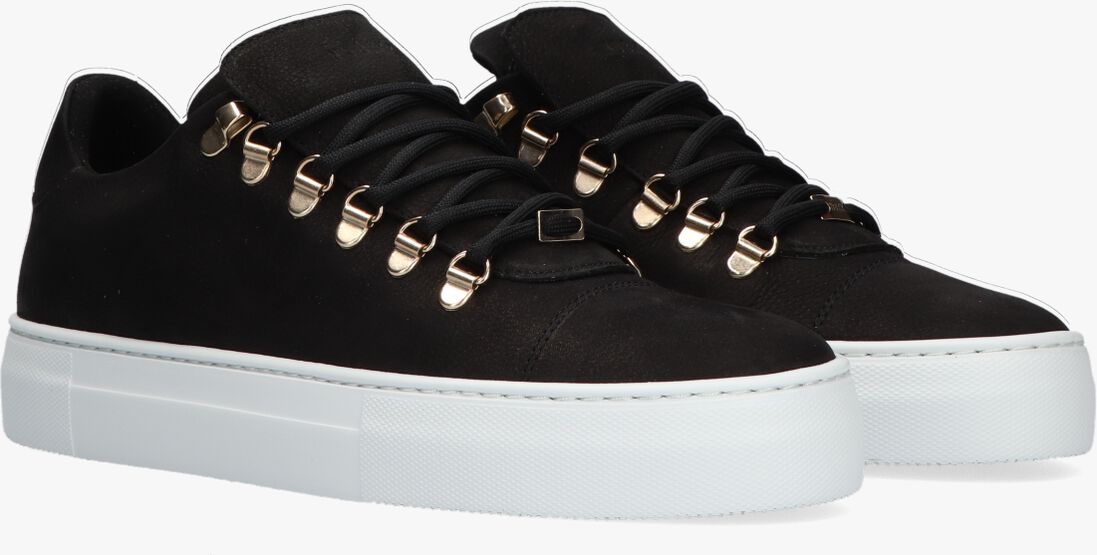 zwarte nubikk lage sneakers jagger classic ii