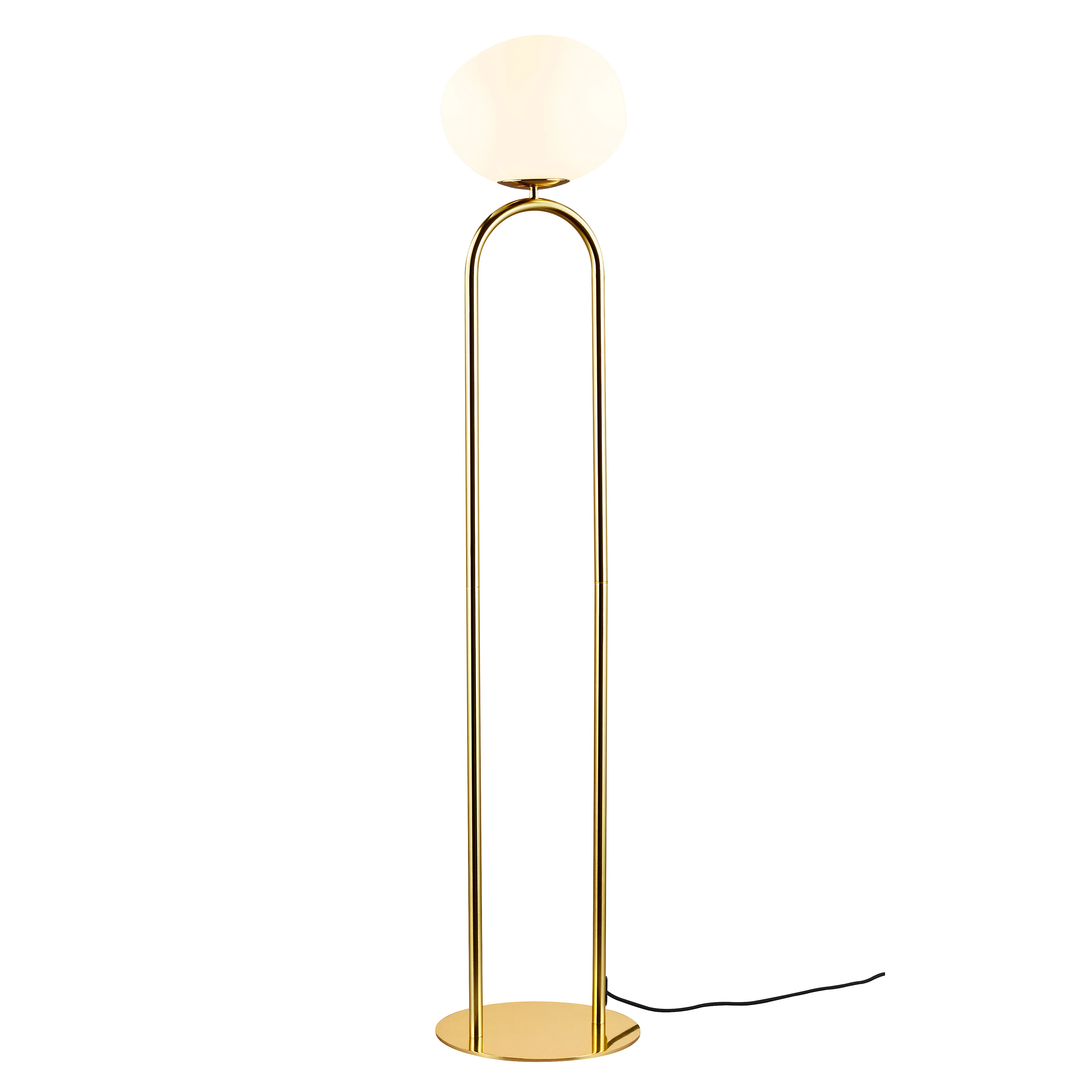 Design For The People  Shapes gulvlampe - messing