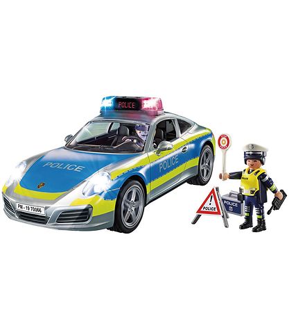 Playmobil - Porsche 911 Carrera 4S Politibil - Gr? - 70066 - 36