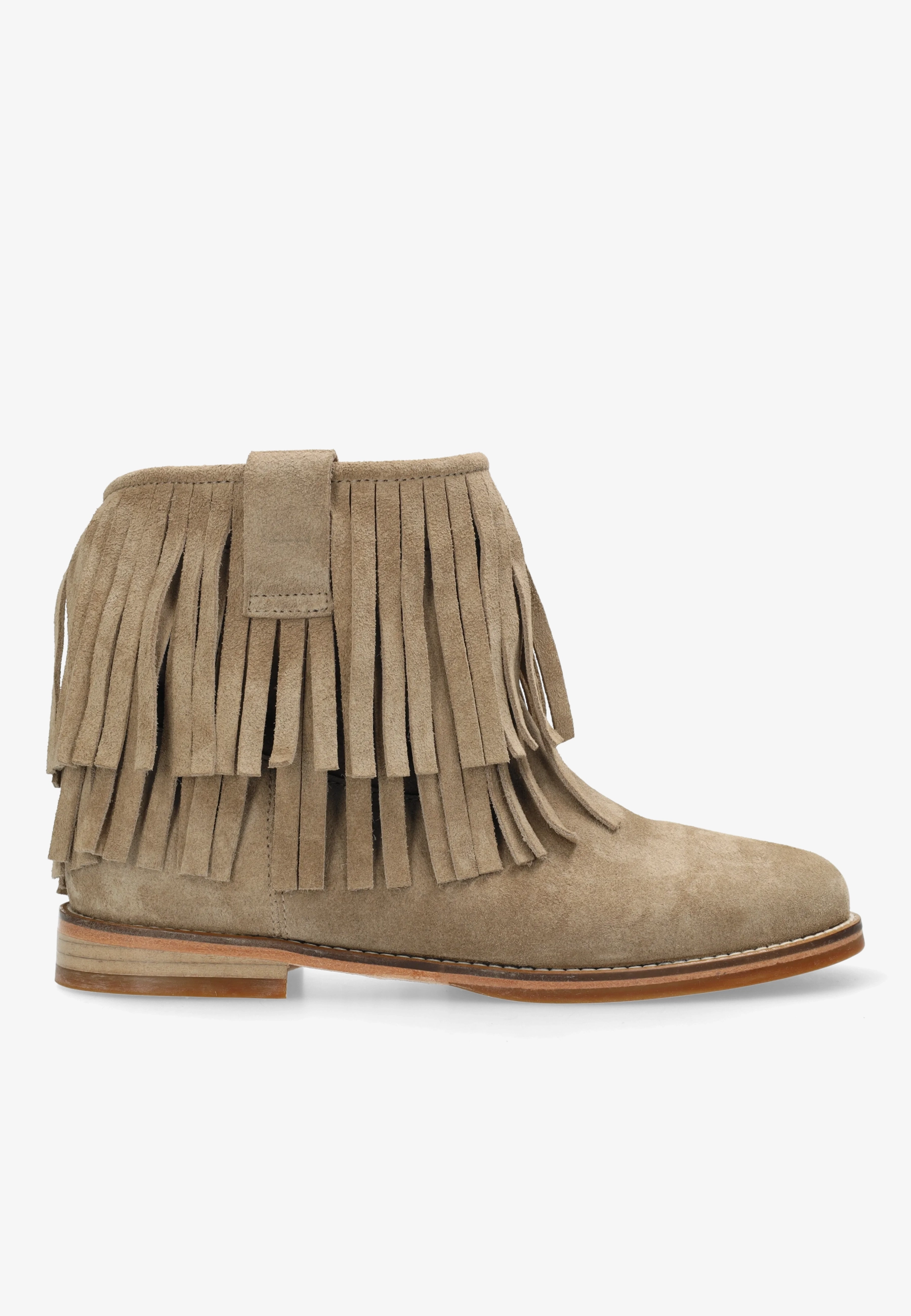 FESTI IBIZA ANKLE BOOT Suede Guclu Taupe