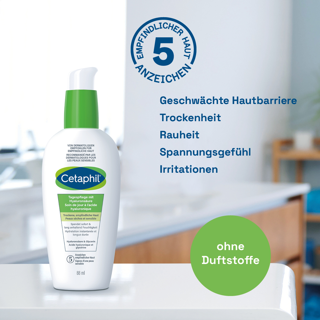 CETAPHIL Tagespflege<br>88 ml, Dispenser, mit Hyaluronsäure
