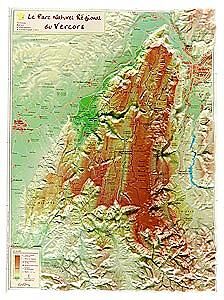 GEORELIEF - GEORELIEF PNR VERCORS 42X31