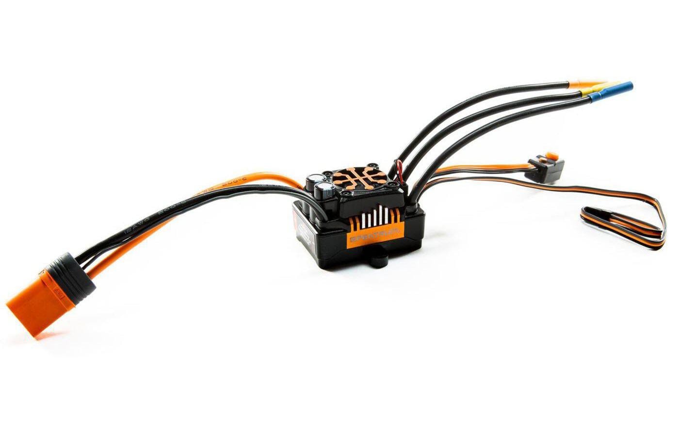Brushless Regler Firma 130A Smart ESC 2-4S<br>Spektrum Smart Brushless Regler für Fahrzeuge