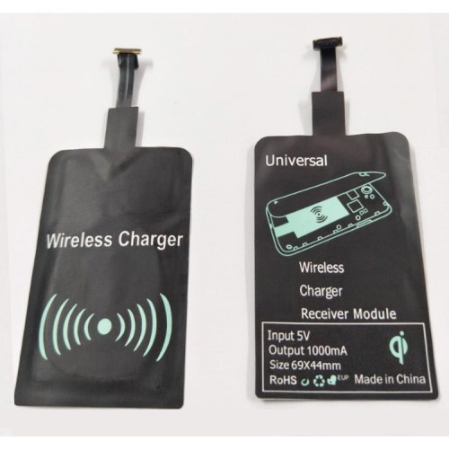 Kabelloses Qi Wireless Lademodul Receiver mit Micro USB Anschluss