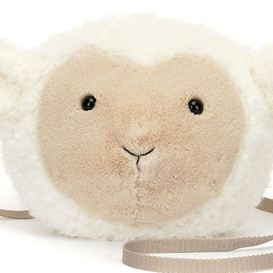 Jellycat kindertas lam - 19 cm