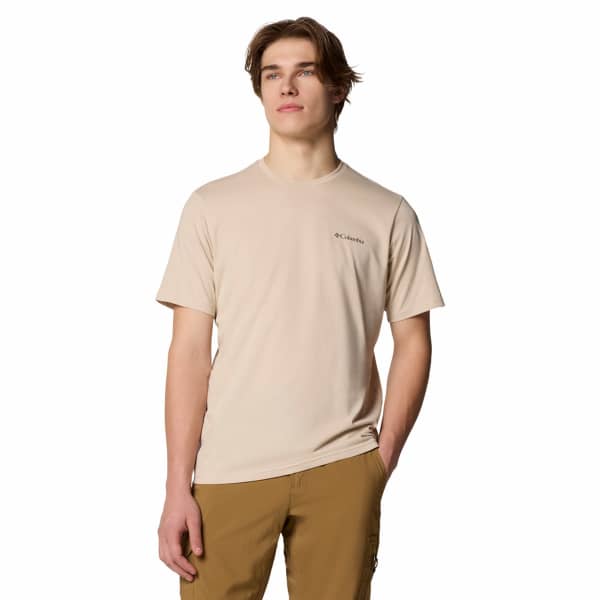 T-shirt randonnée COLUMBIA ROCKAWAY RIVER GRAPHIC SHORT SLEEVE TEE DARK STONE/WINDING WONDER