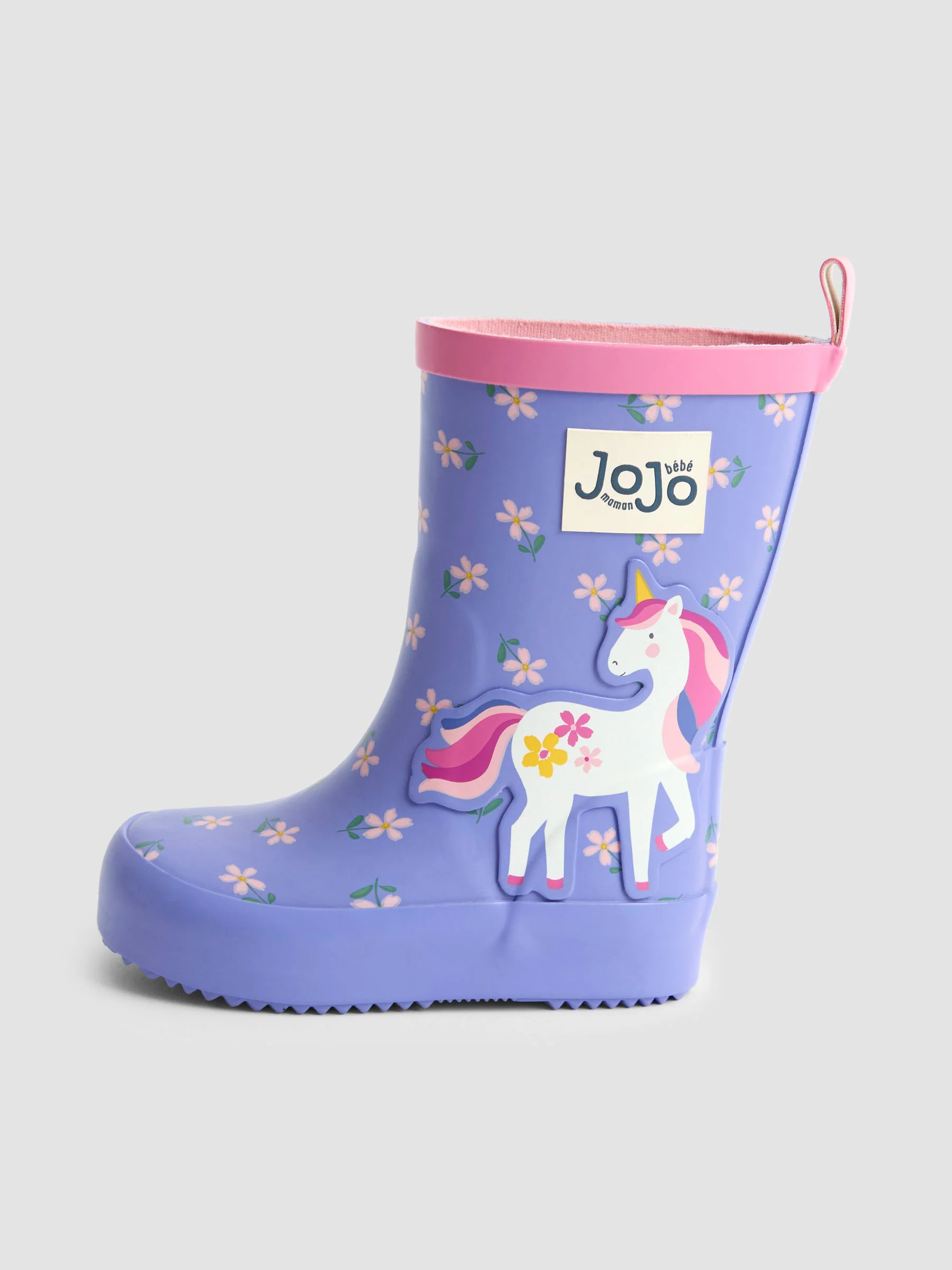 Paars met eenhoornprint - JoJo Maman Bébé Character Wellies