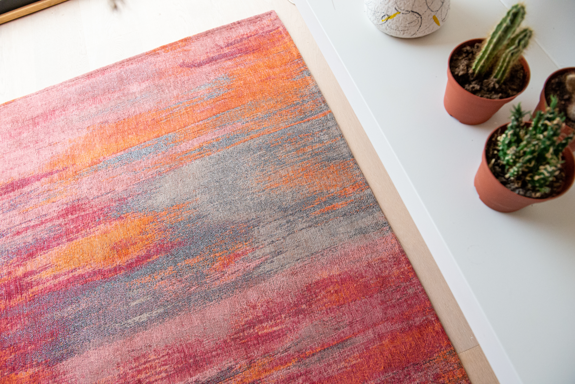 Ecorugs vloerkleed Monetti rood 280x390 cm