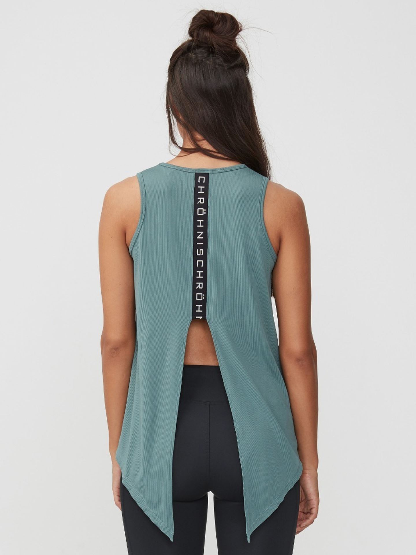Logo Ribbed Singlet