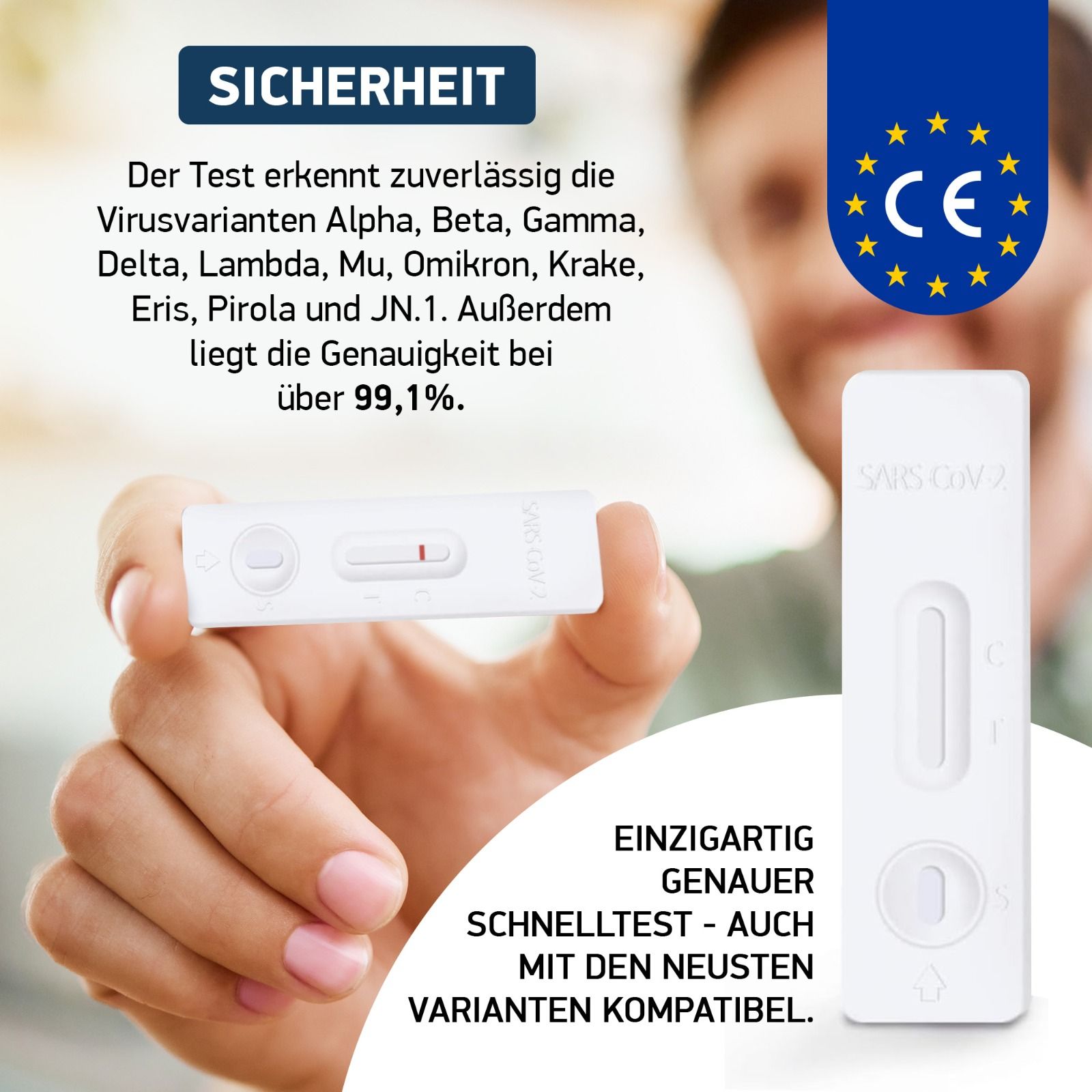 Safecare Corona & Influenza (Grippe) Kombi-Schnelltest | GRATIS parahealth Corona Tests