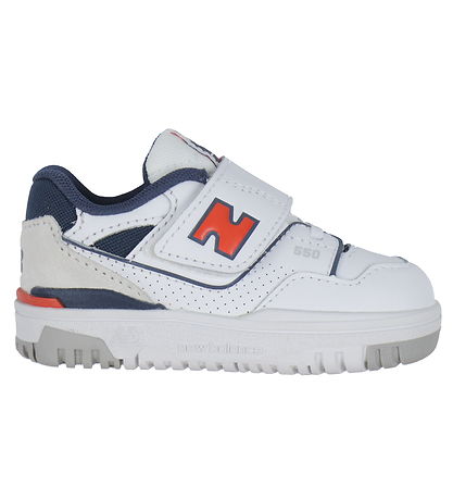 New Balance Schuhe - 550 - White/True Red