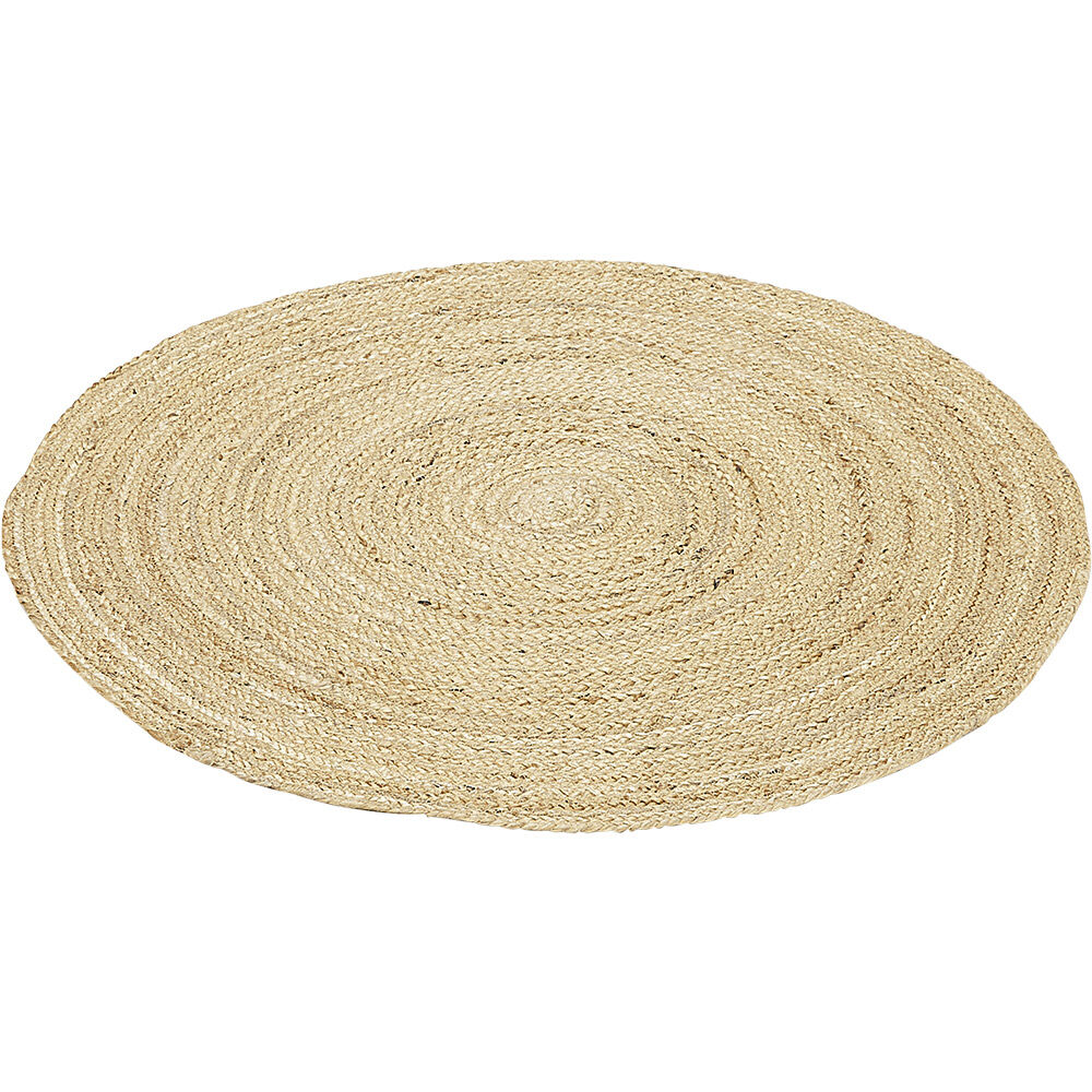 Tapis rond jute naturel Ø90cm
