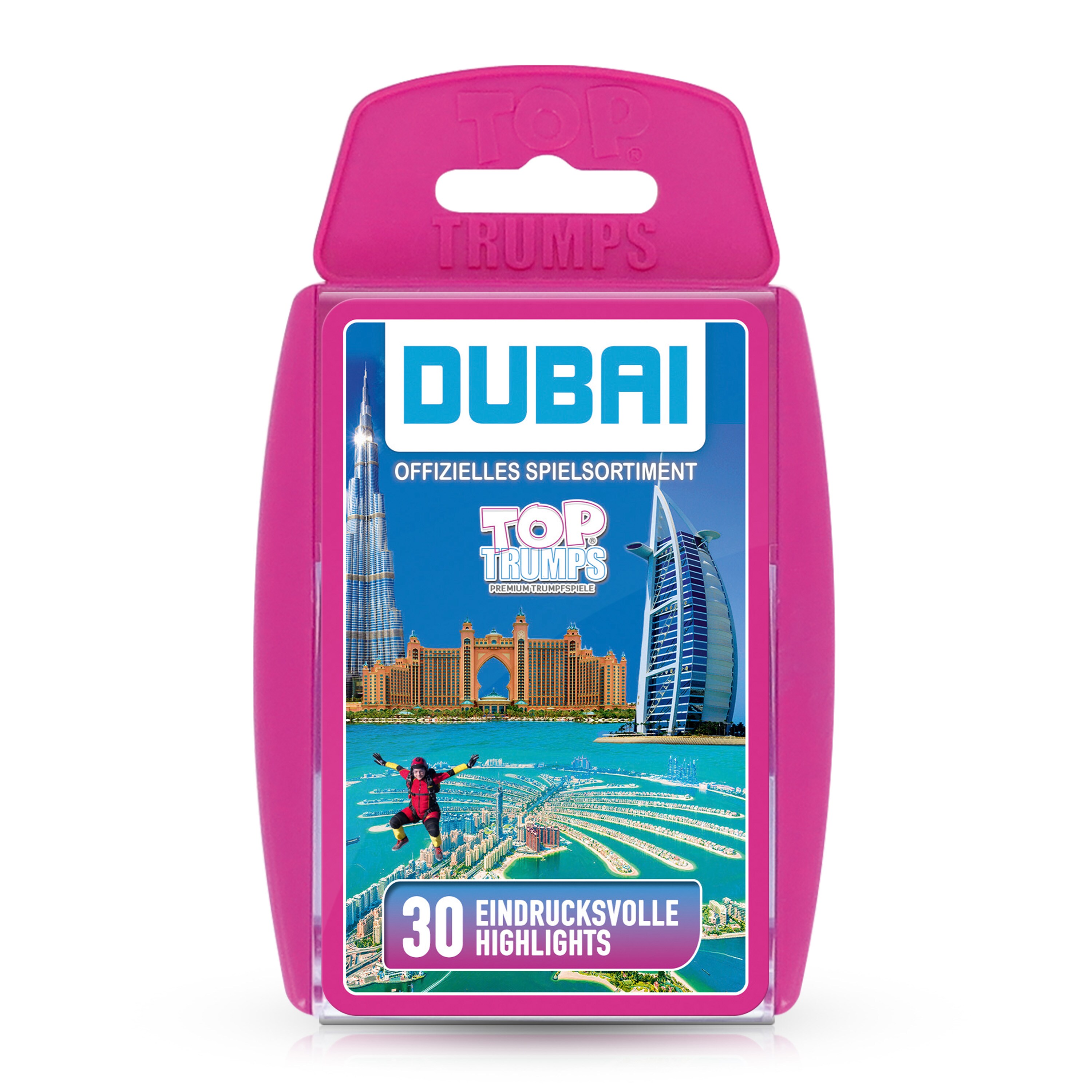 Monopoly - Dubai + Top Trumps & Puzzle (1000 Teile) Gesellschaftsspiel Bundle