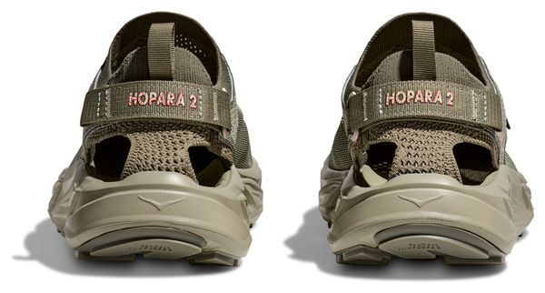 Chaussures Outdoor Hoka Hopara 2 Kaki Homme