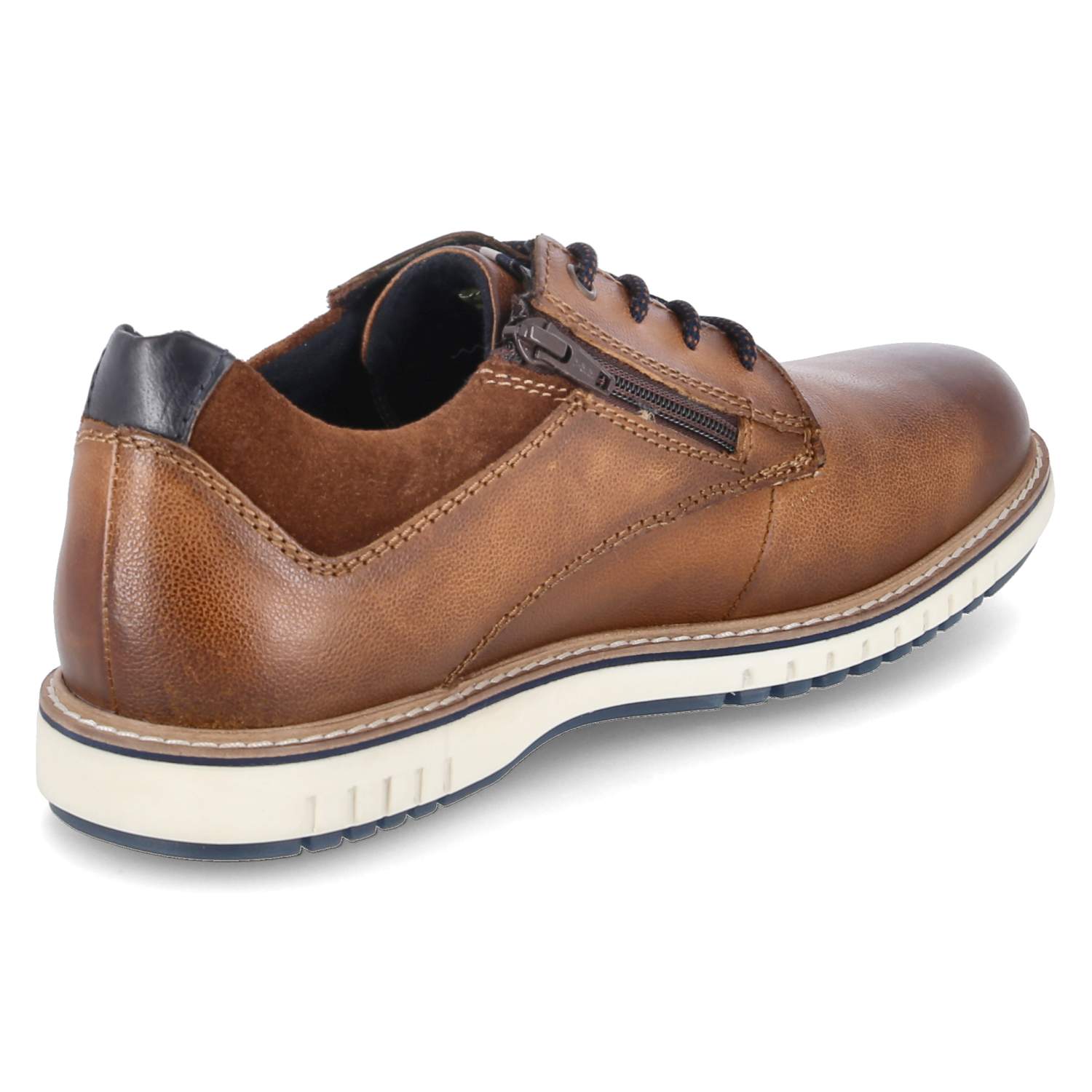 Bugatti Halbschuhe - cognac