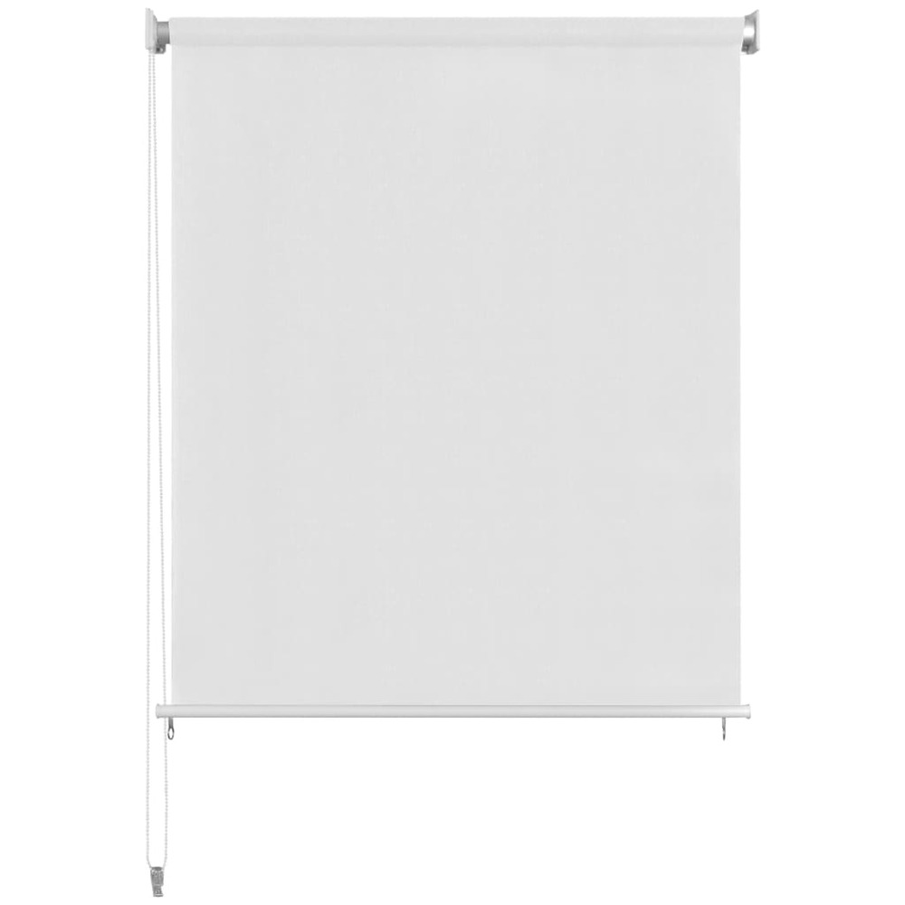 Store roulant d'extérieur blanc 60x140 cm pehd