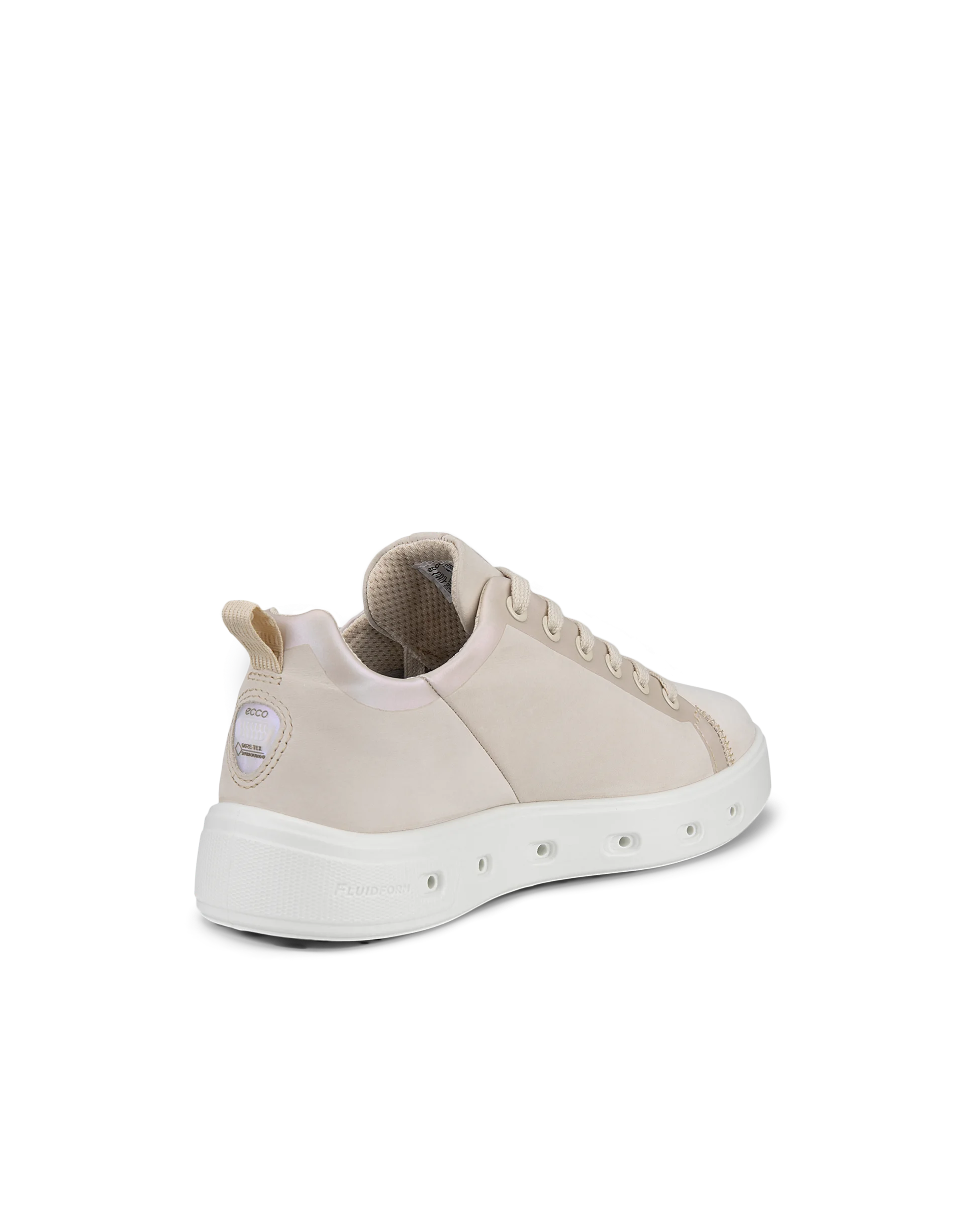 ECCO STREET 720 W Damen Sneaker aus Nubukleder mit Gore-Tex Beige