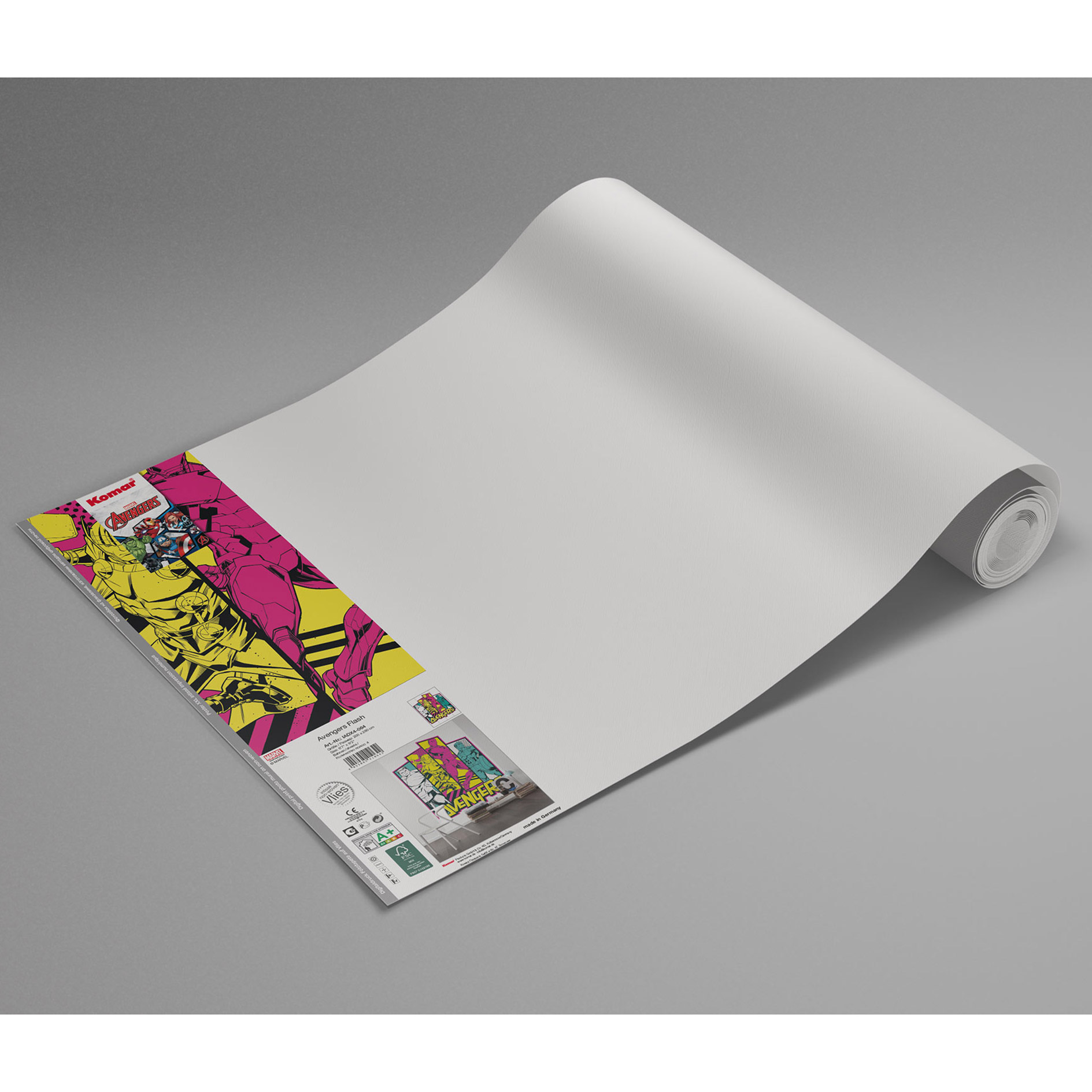 Vlies-Fototapete AVENGERS FLASH - bunt - 200x280 cm