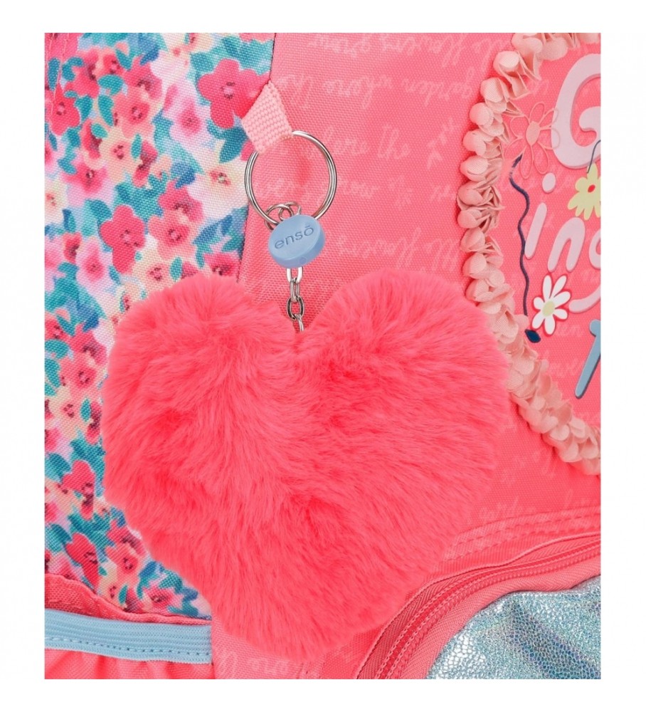 Mochila pequena Enso Together Growing Pink