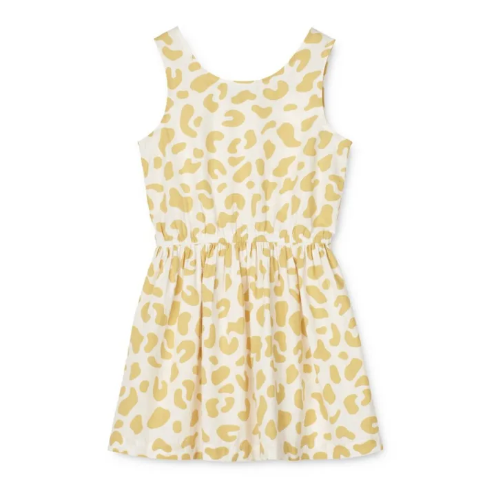 Liewood Robe courte Coton Bio Idaho | Jaune