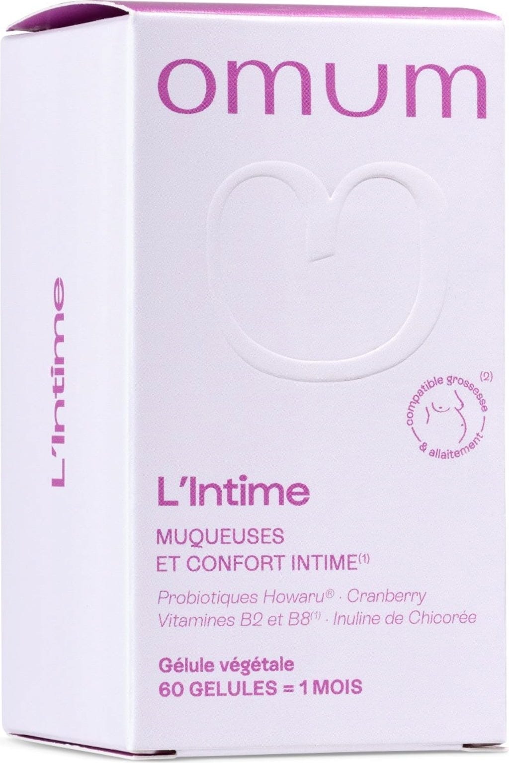 Omum  L'Intime Dietary Supplement, 60 Kapseln