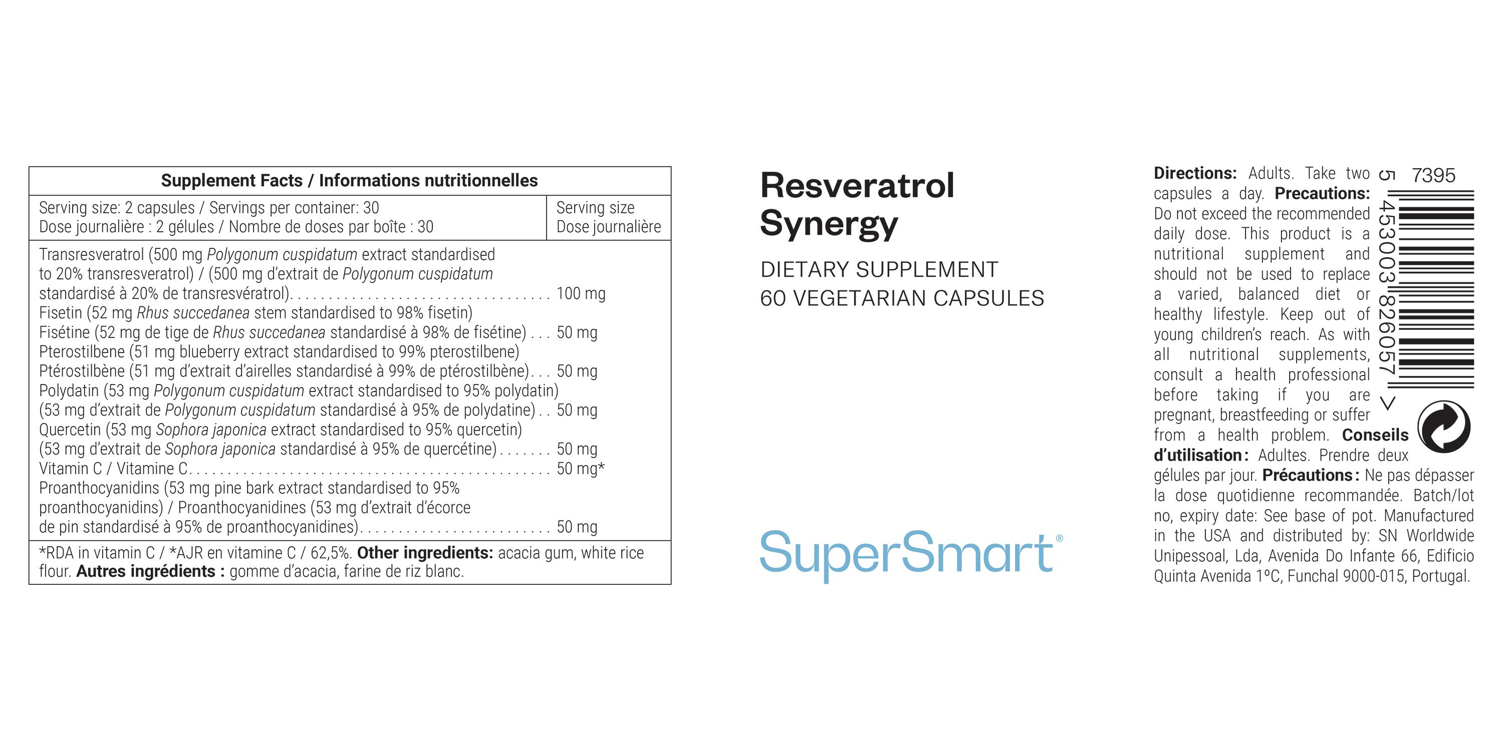 Resveratrol-Synergie - SuperSmart