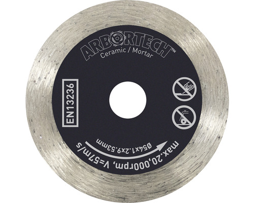 Mini-slijpschijf Arbortech 54 mm x 1,2 mm mini-diamantschijf
