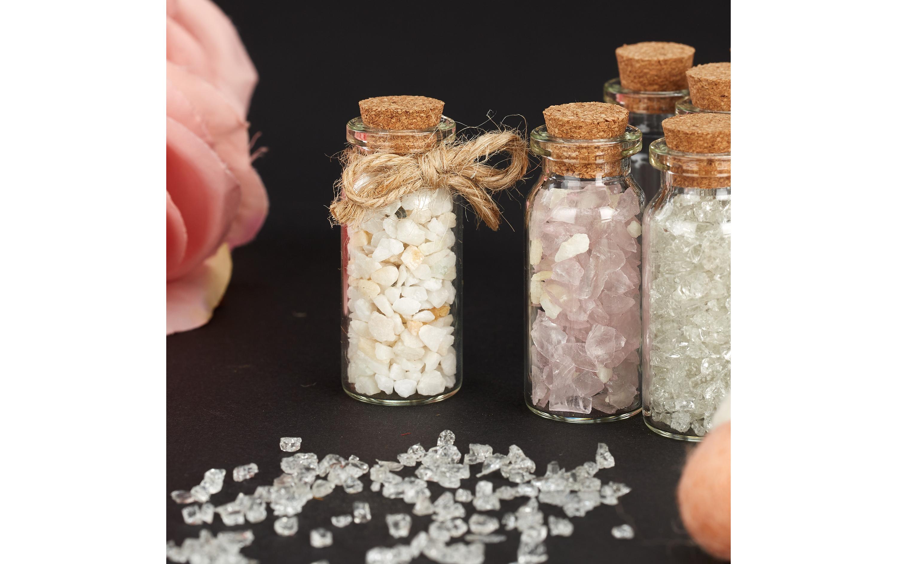Einmachflasche 10 ml, 60 StückMini Glasflaschen mit Korken