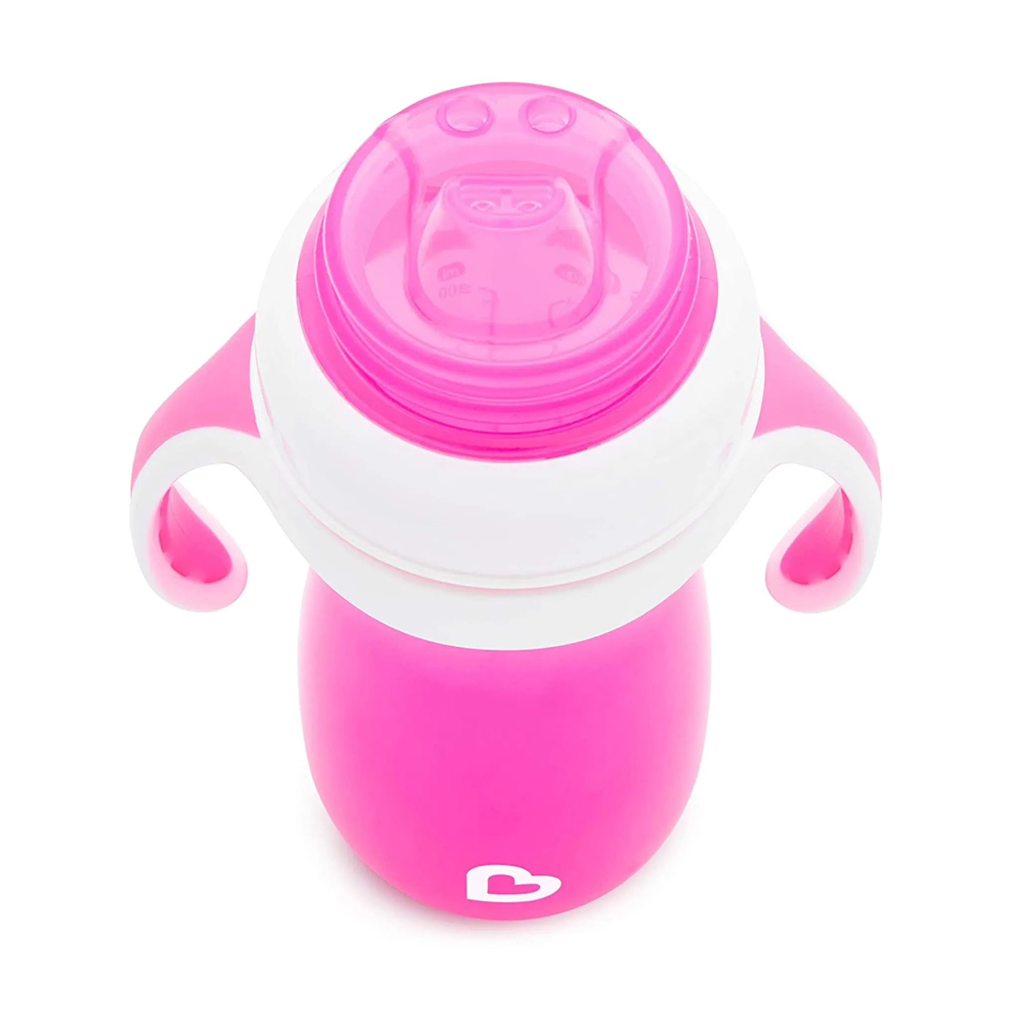 Munchkin Gobelet avec Poignée 10oz - Rose