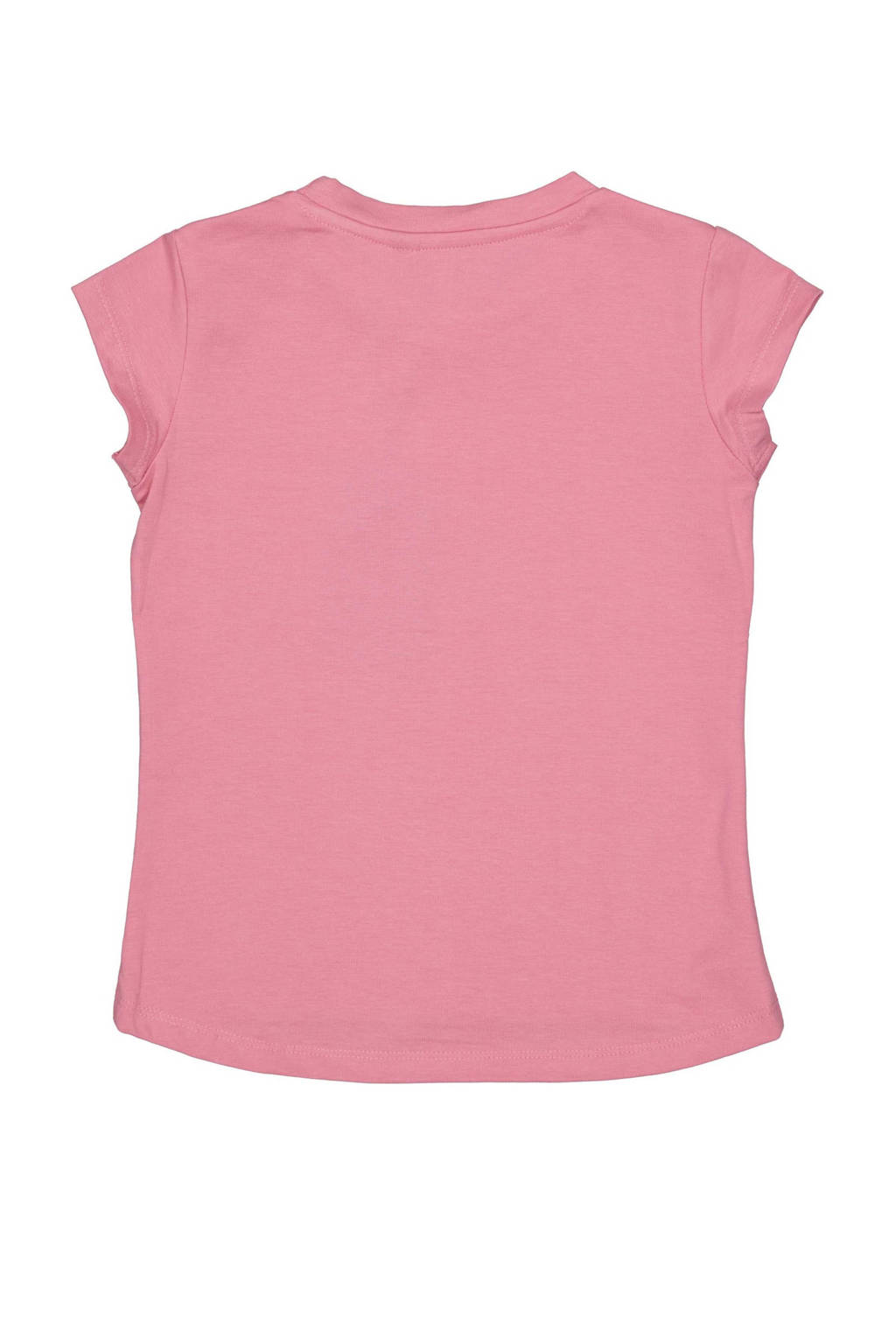 Quapi T-shirt BIBIANA met printopdruk roze