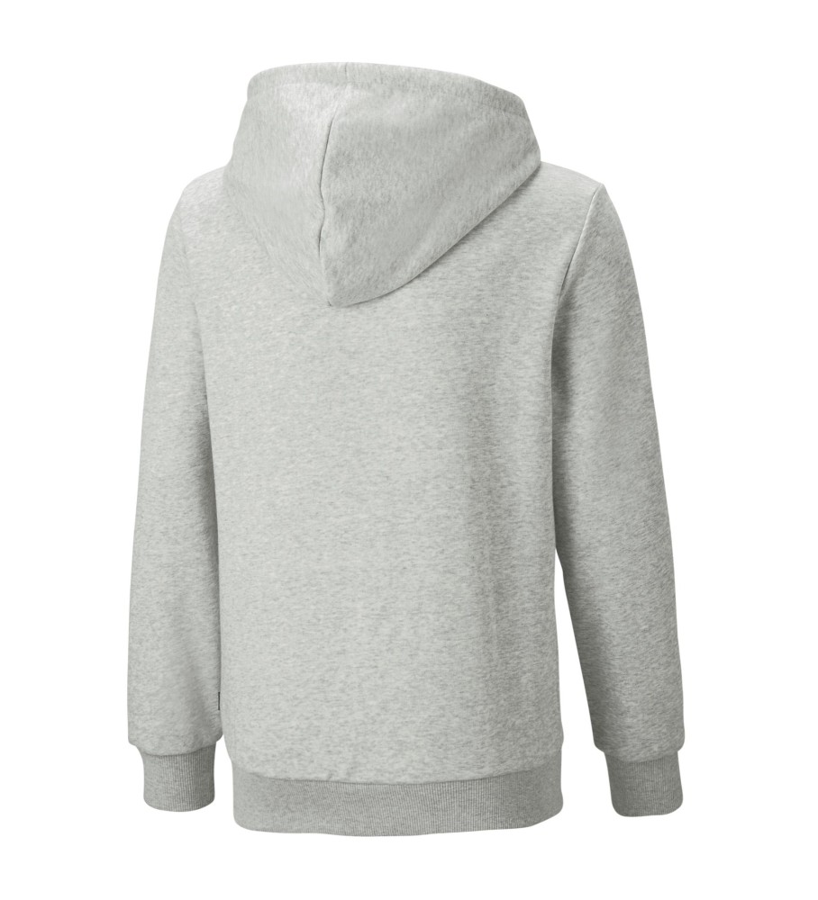 Moletom Puma Logo Power Cinza