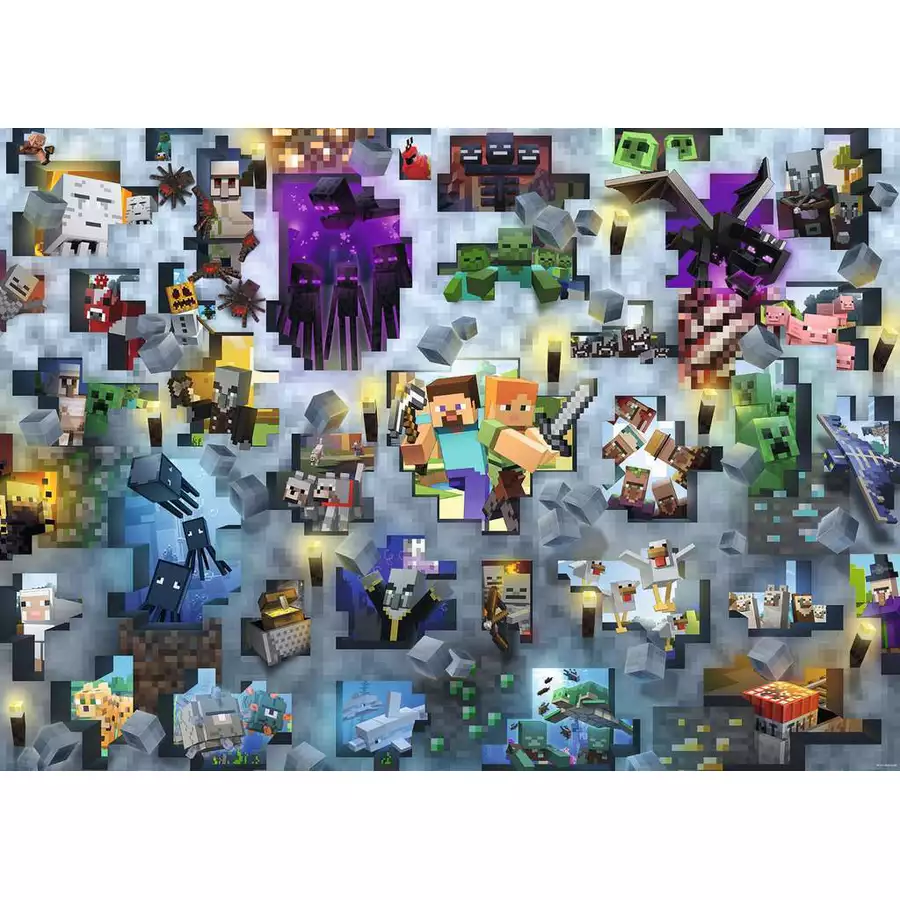 Ravensburger Minecraft Mobs bunt