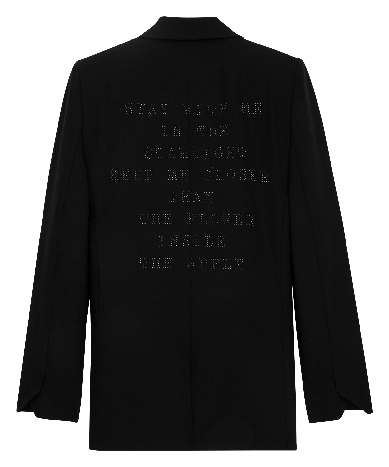 VALSE - Veste de costume droite | Noir