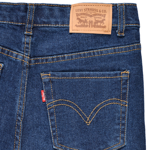 Levi's - HIGH RISE CROP FLARE - Bleu