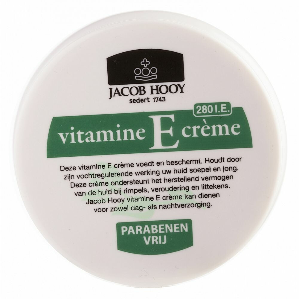 Jacob Hooy Creme Vitamine E140 gr