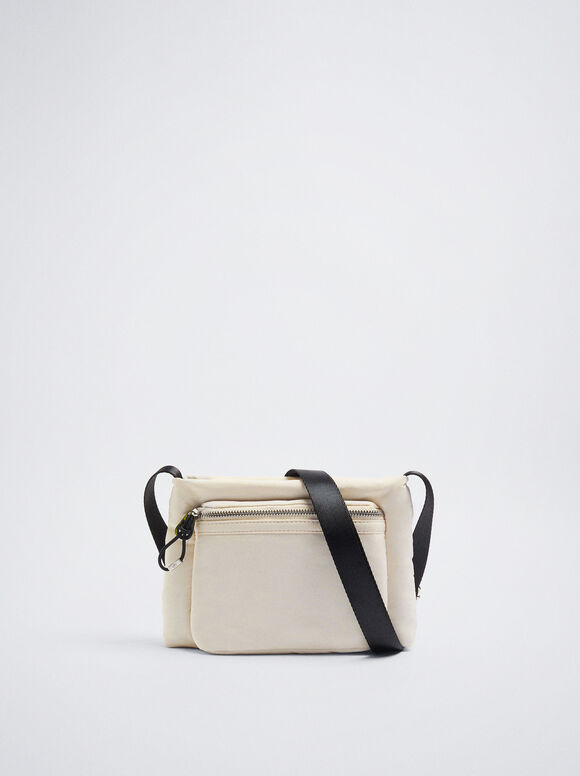 Bolsa Bandolera De Nylon - Raw