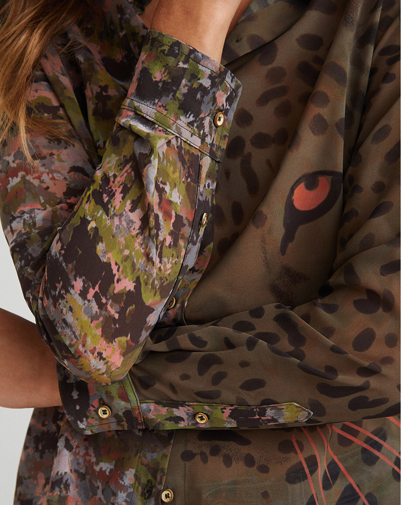 Desigual Chemise Emna verte