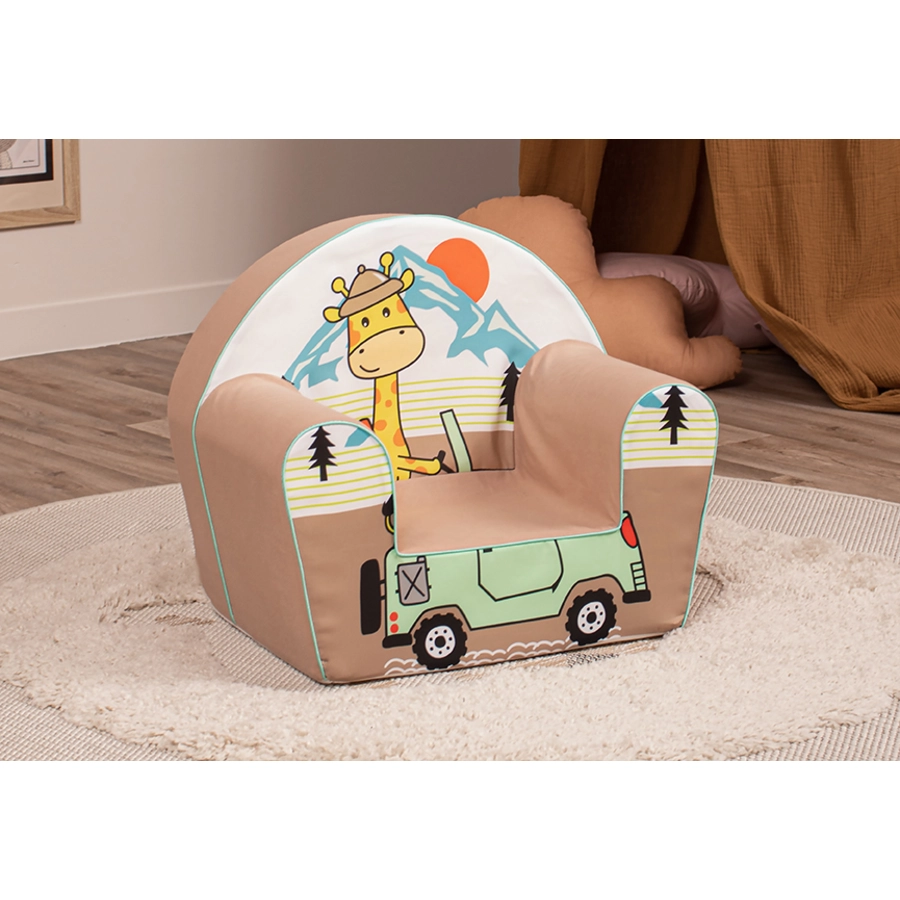 knorr toys® Kindersessel - Giraffe on tour“