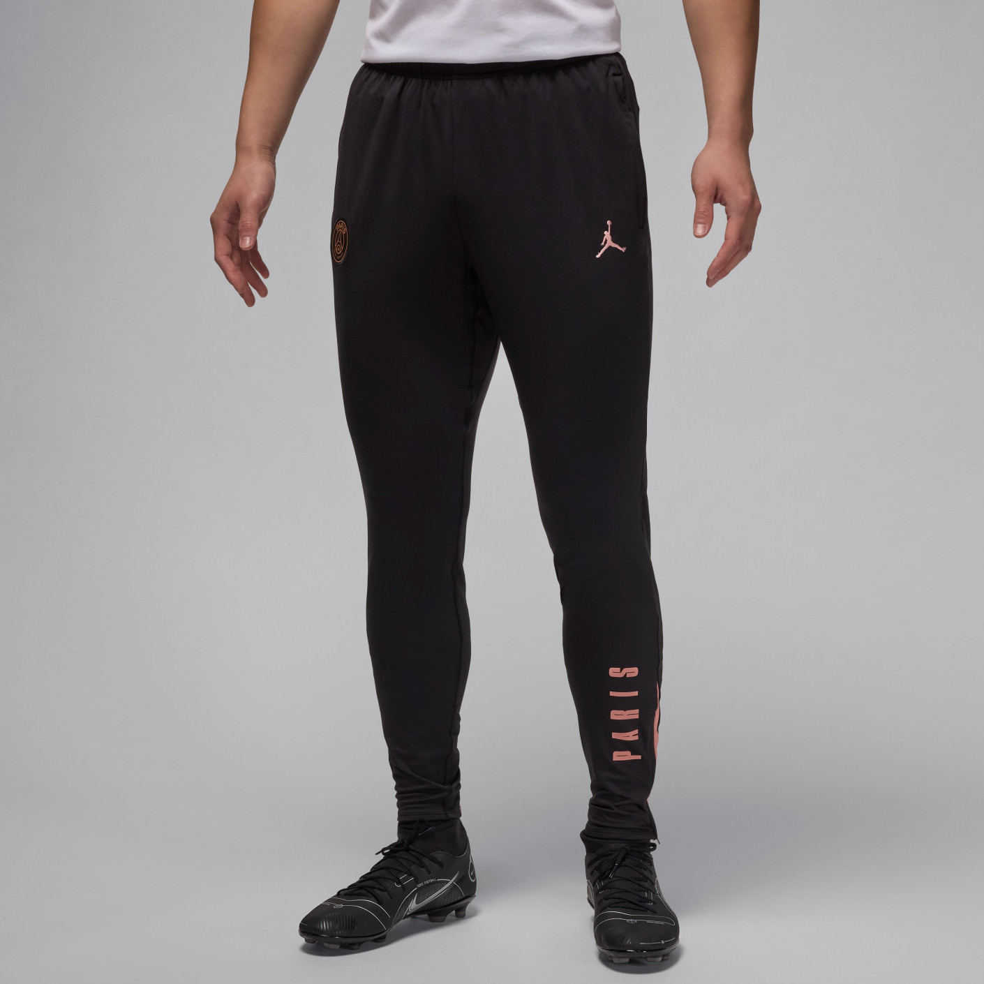 Nike Paris Saint-Germain x Jordan Strike Trainingspak 1/4-Zip 2024-2025 Zwart Roze Brons