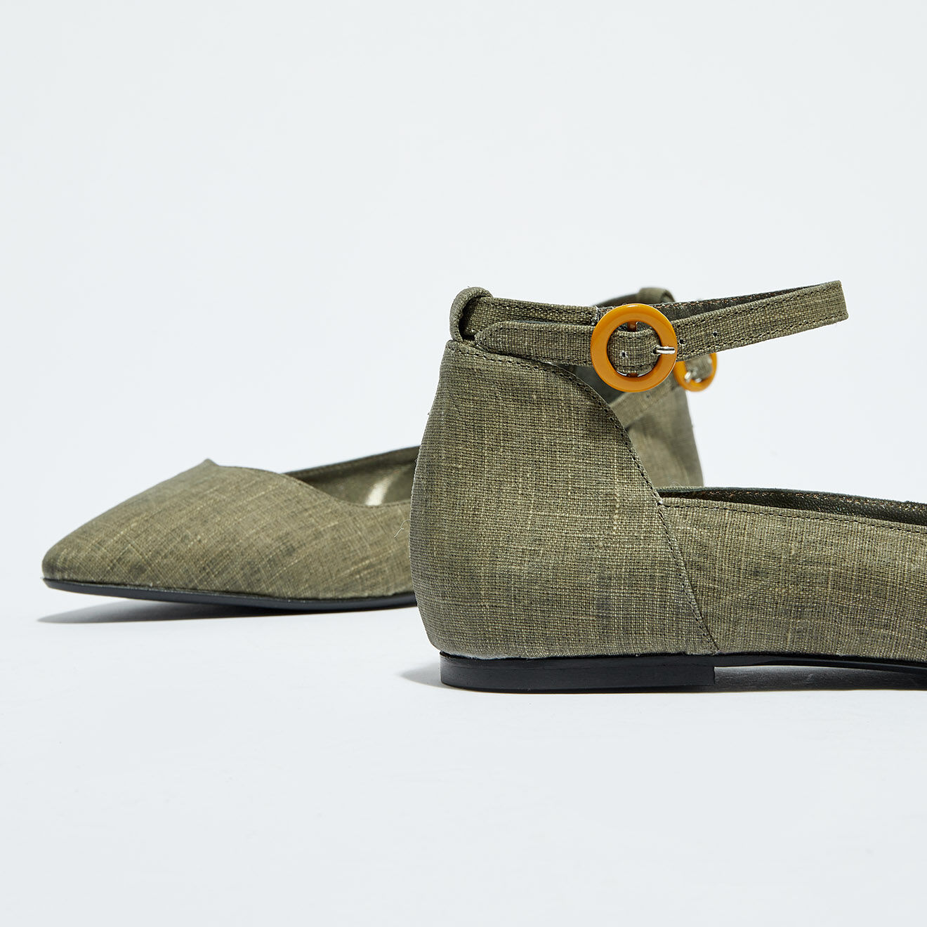 Sambapah Ballerines Léa kaki