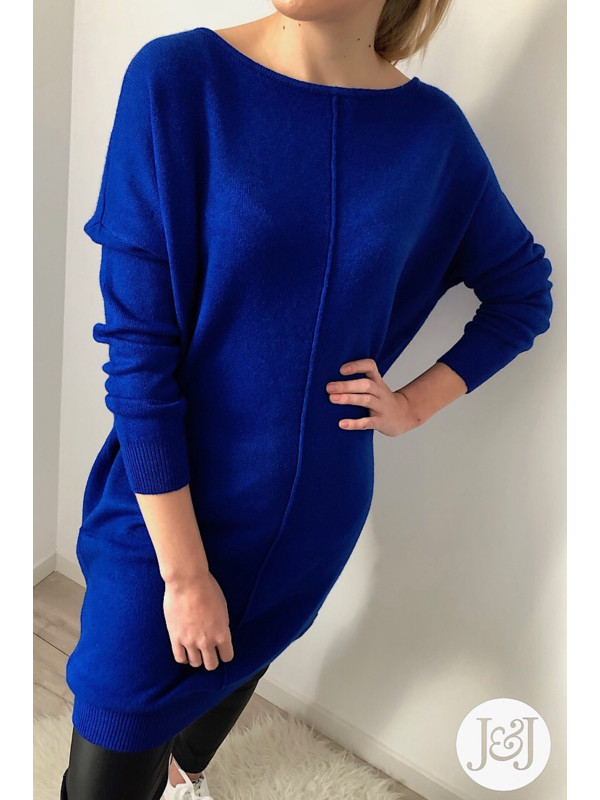 Robe Pull Bleue 'Kuala Lumpur'