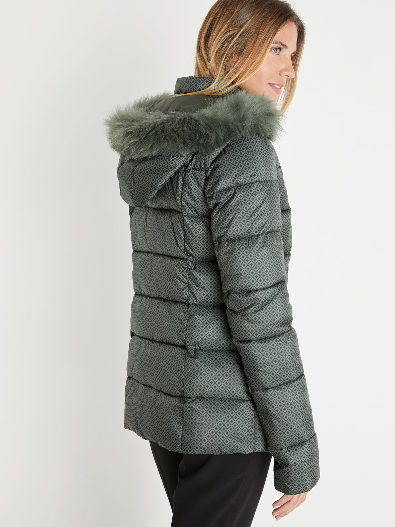 Parka à capuche déperlante