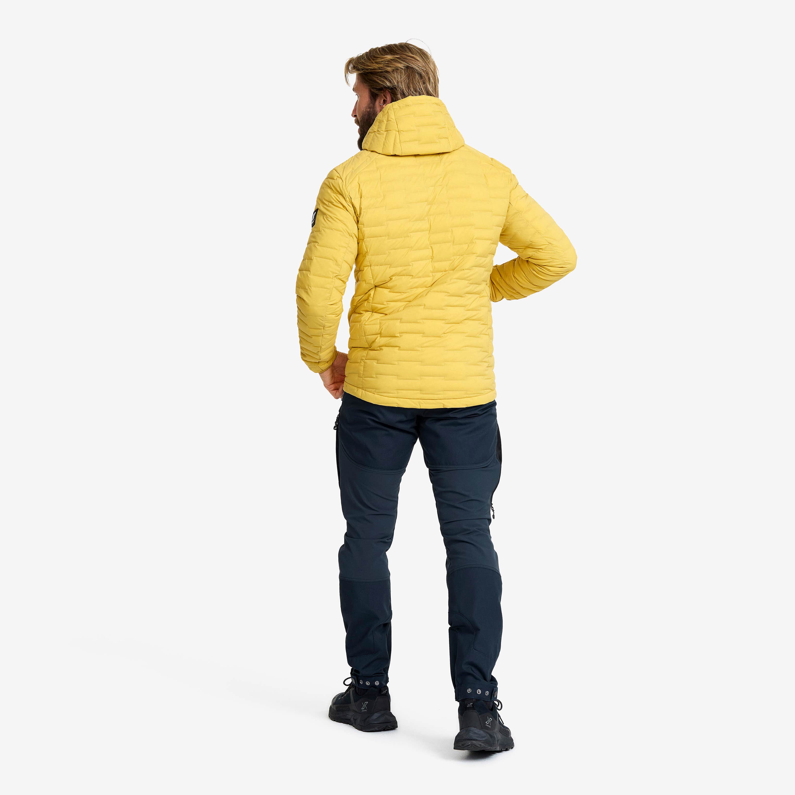 Flex Stretch Down Jacket Herre Sauterne