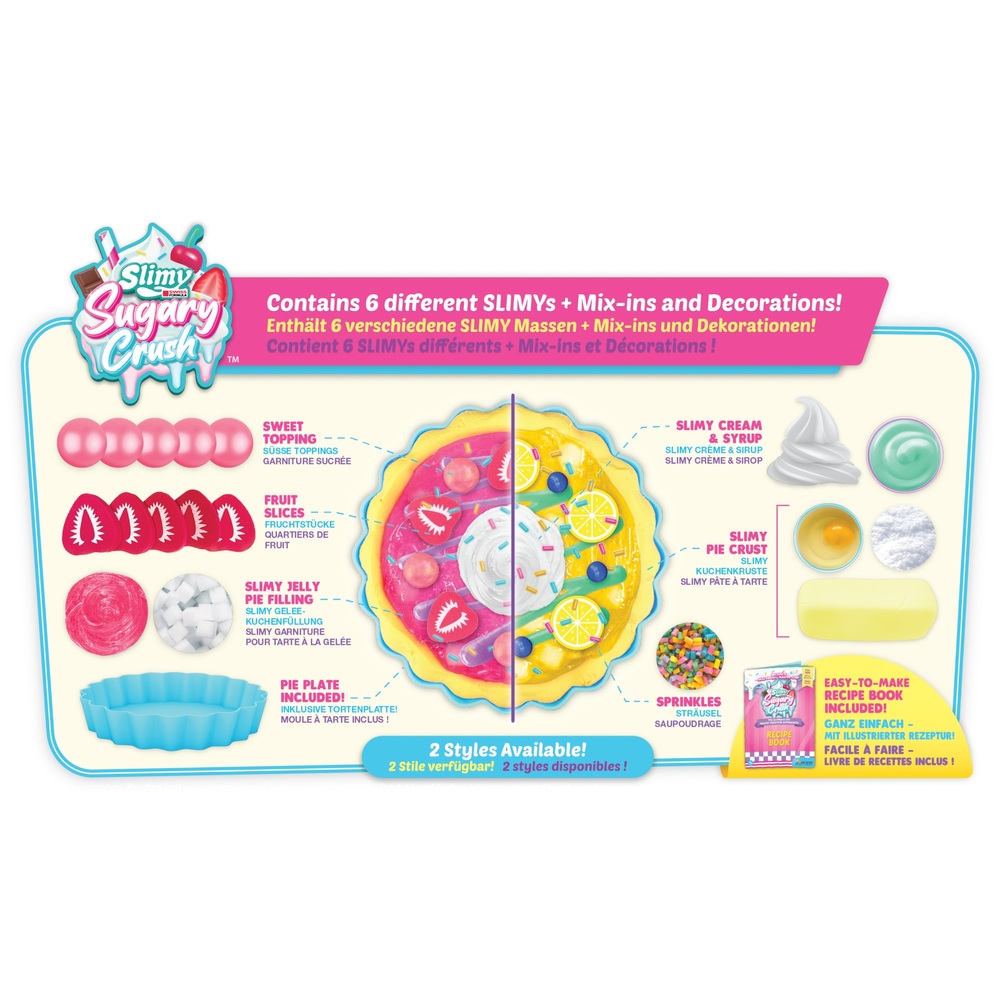 Slimy Sugary Crush Bakery Serie Slimy-MellyPie Sortiment