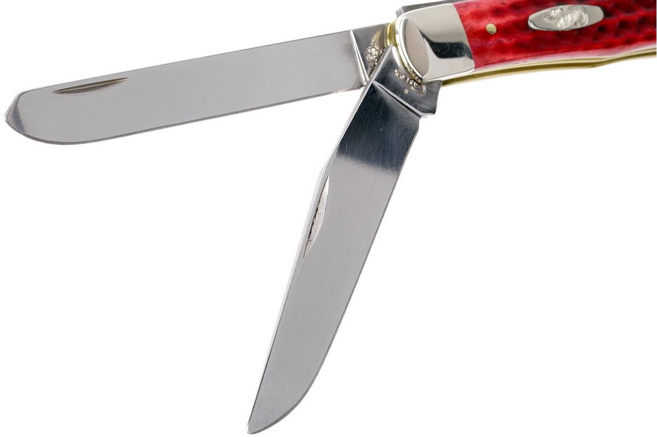 Case Trapper Pocket Worn Old Red Bone, 00783, 6254 SS zakmes