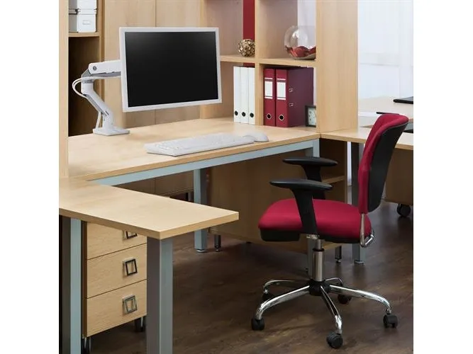 Ergotron HX - Monteringssæt (monitorarm) - for Monitor - hvid - skærmstørrelse: up to 49